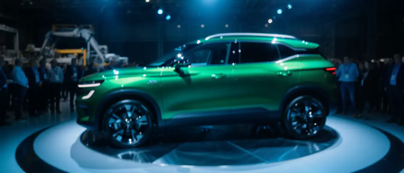 На выставке «Иннопром» в Минске компания «АвтоВАЗ» показала новый кроссовер Lada Azimut и внедорожник Niva Sport